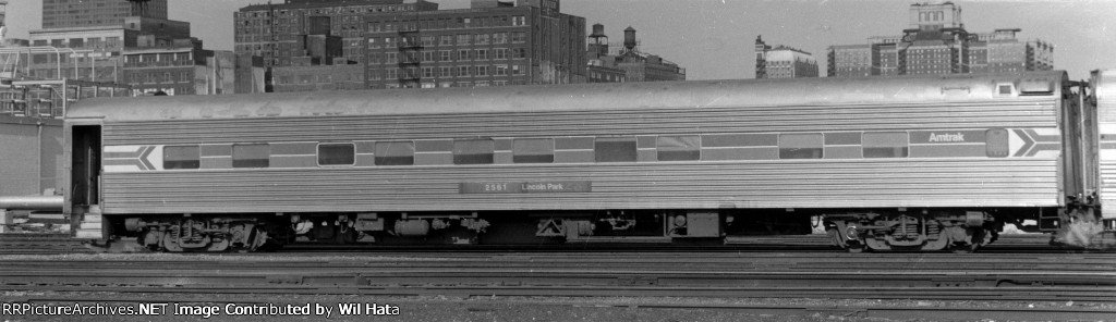 Amtrak 8-6 Sleeper 2561 "Lincoln Park"